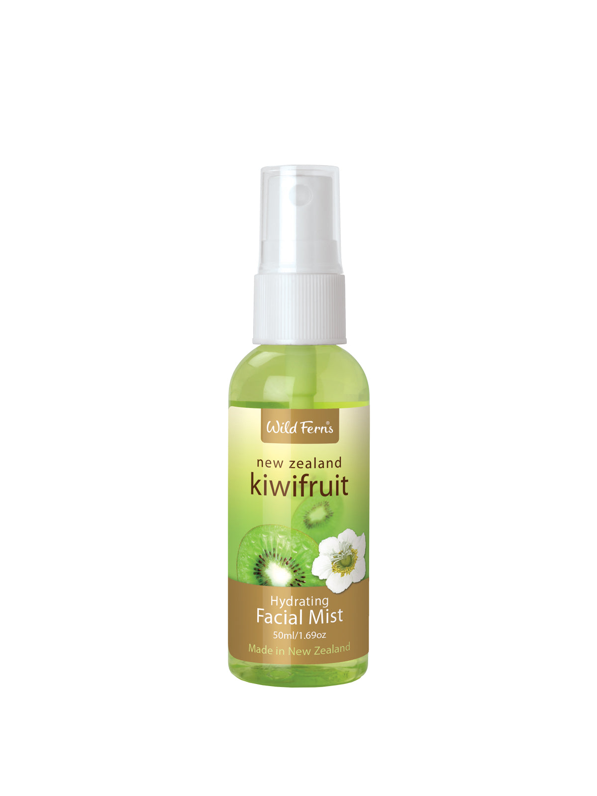 Wild Ferns Kiwifruit Hydrating Facial Mist, 50ml - Main Image