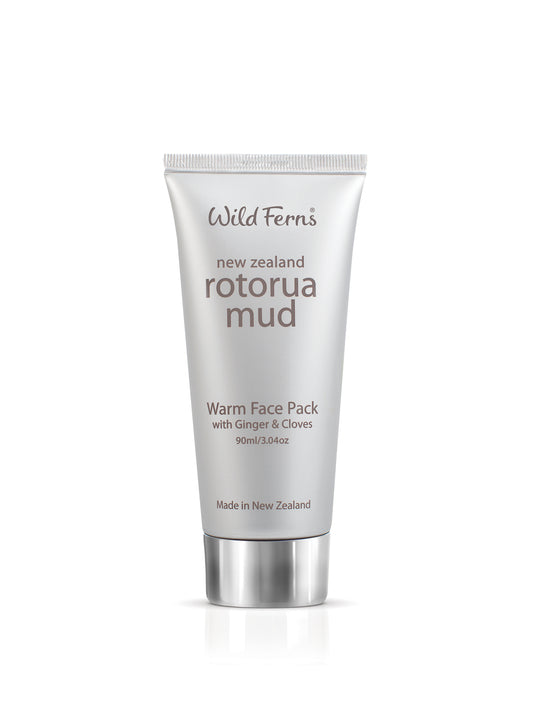 Rotorua Mud Warm Face Pack with Ginger & Cloves, 90ml