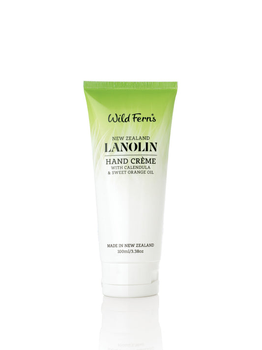 Wild Ferns Lanolin Hand Crème with Calendula and Sweet Orange Oil, 100ml - Main Image