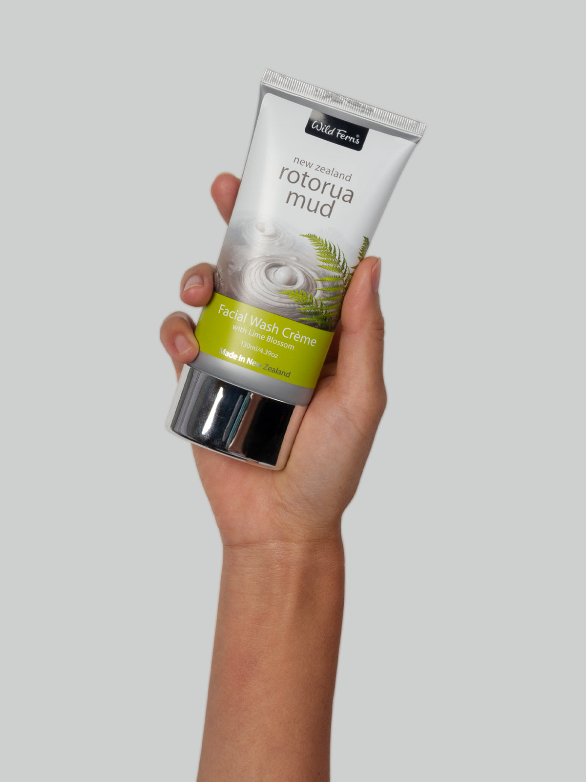 Rotorua Mud Facial Wash Crème with Lime Blossom, 130ml