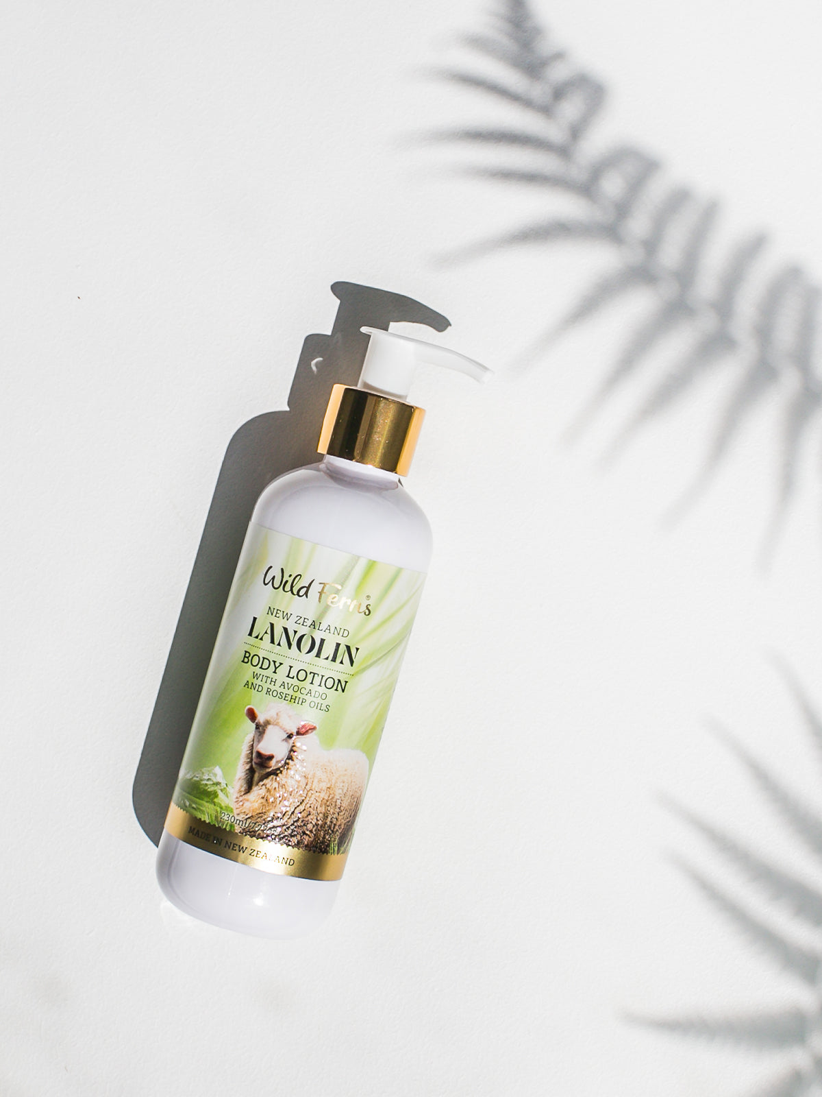 Lanolin Body Lotion and Avocado and Rose Hip Oil, 230ml