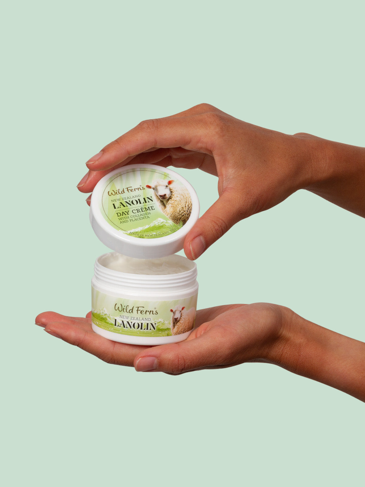 Lanolin Day Crème with Collagen and Placenta, 100g