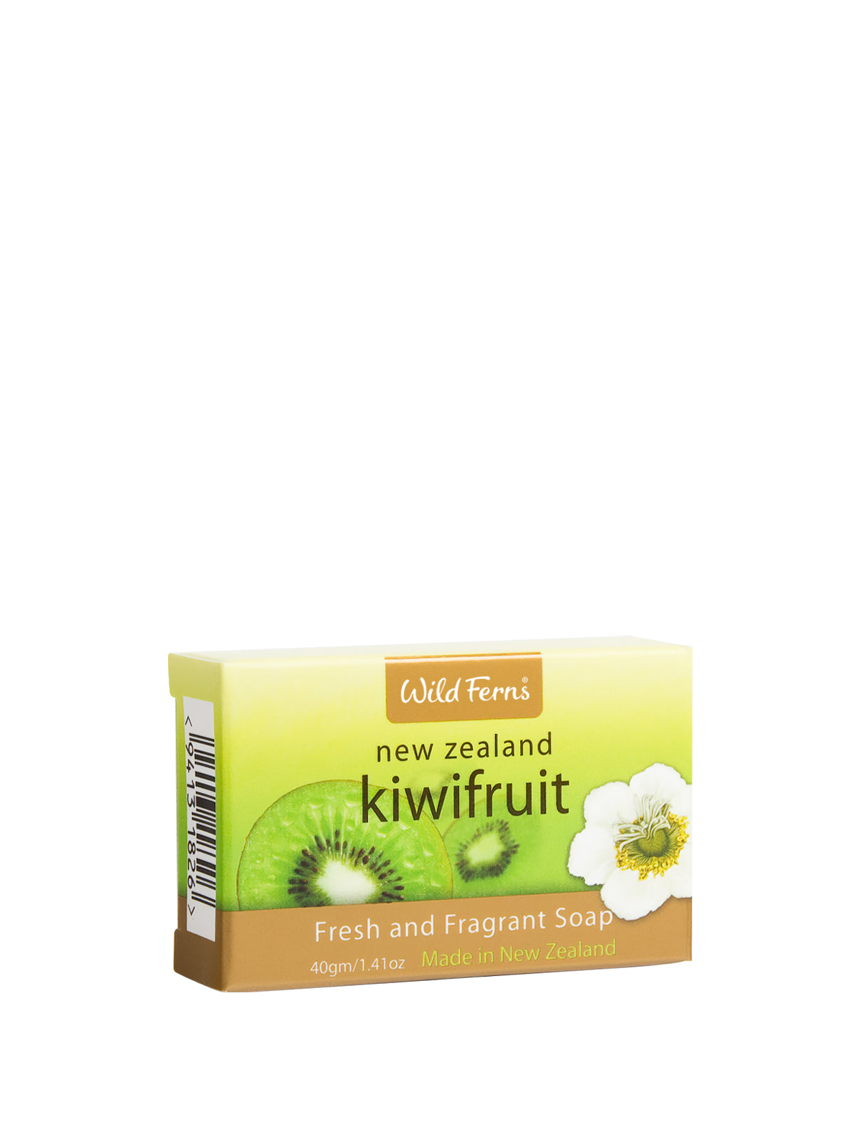 Wild Ferns Kiwifruit Fresh ‘n’ Fragrant Soap, 40g - Main Image