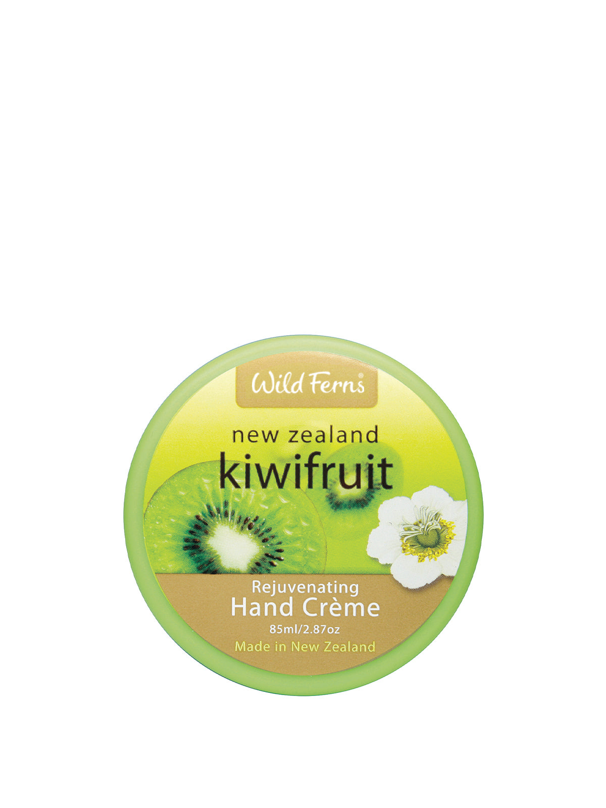 Wild Ferns Kiwifruit Rejuvenating Hand Crème, 85ml - Main Image