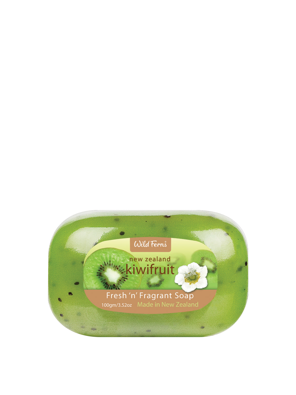 Wild Ferns Kiwifruit Fresh ‘n’ Fragrant Soap, 100g - Main Image