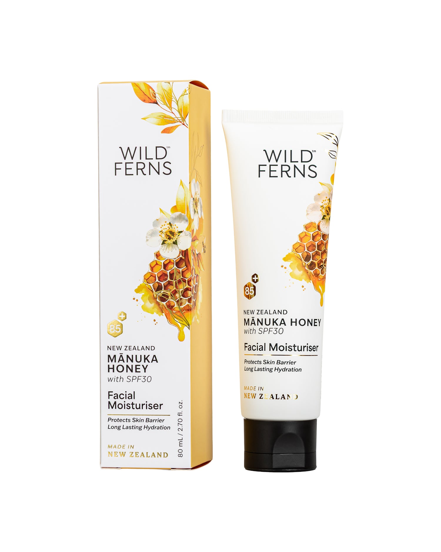 Wild Ferns Mānuka Honey Facial Moisturiser SPF30
