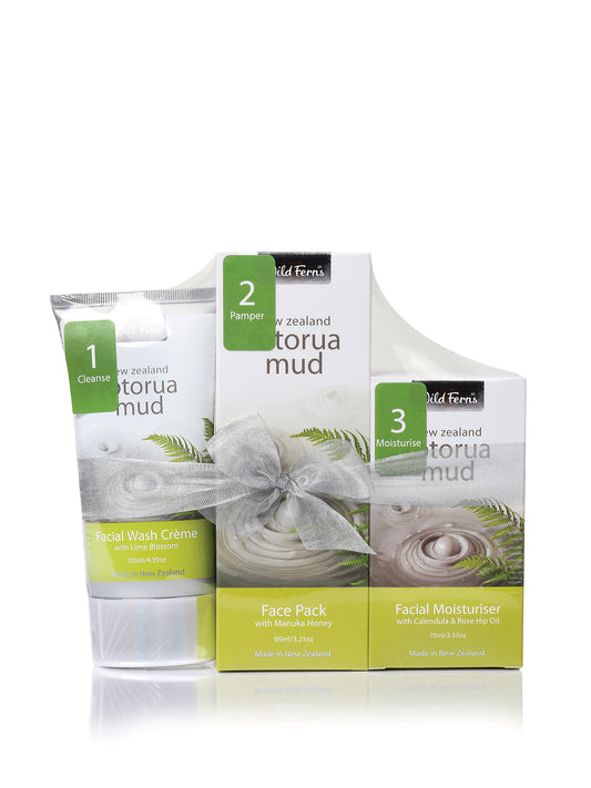 Rotorua Mud Face Care Set
