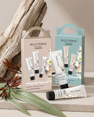 Lanolin Smooth Squad Mini Body Set