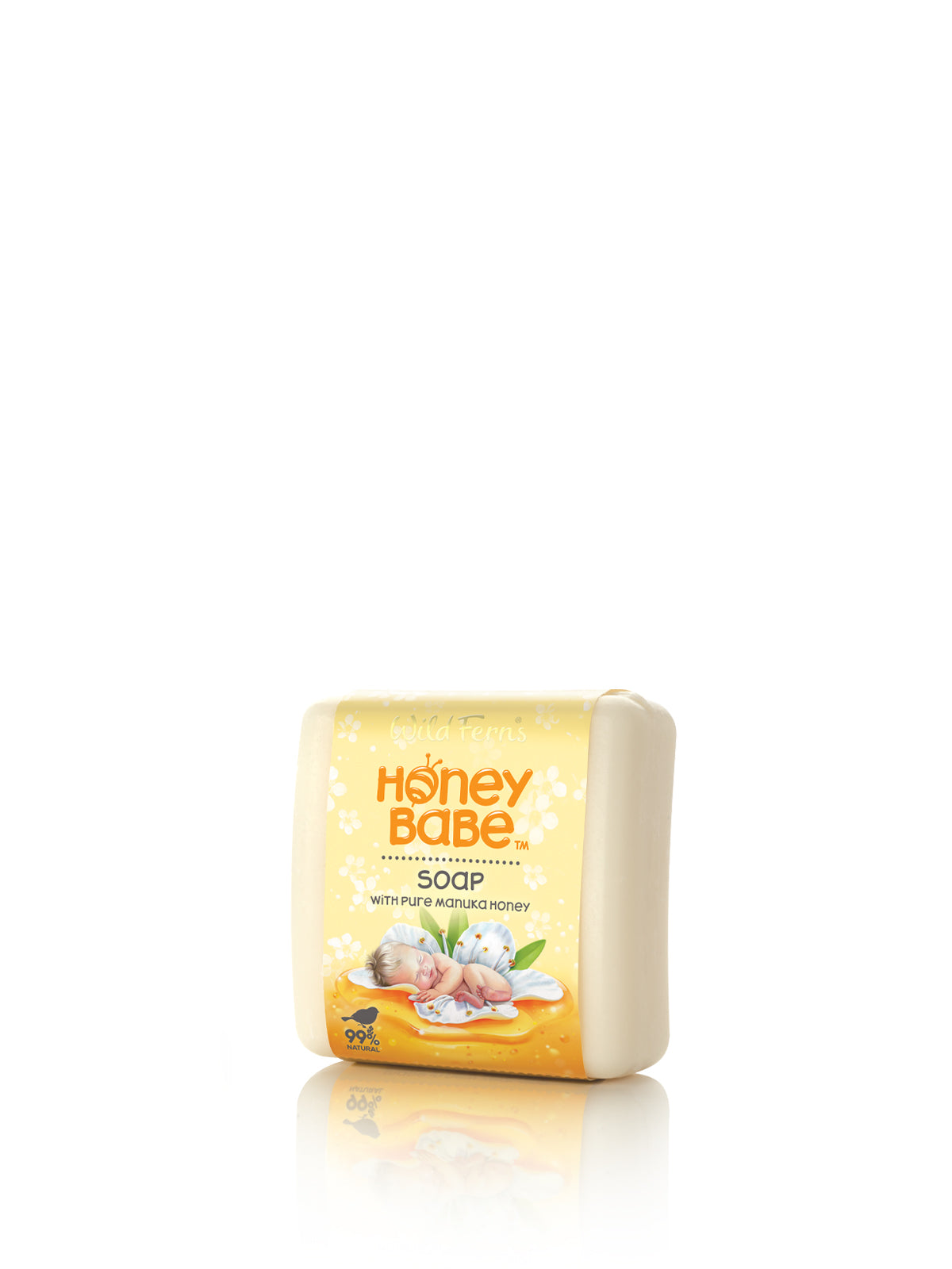 Wild Ferns Honey Babe Soap with Manuka Honey, 100g - Main Image