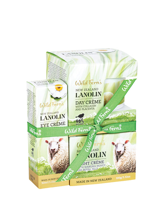 wild ferns lanolin am/pm set