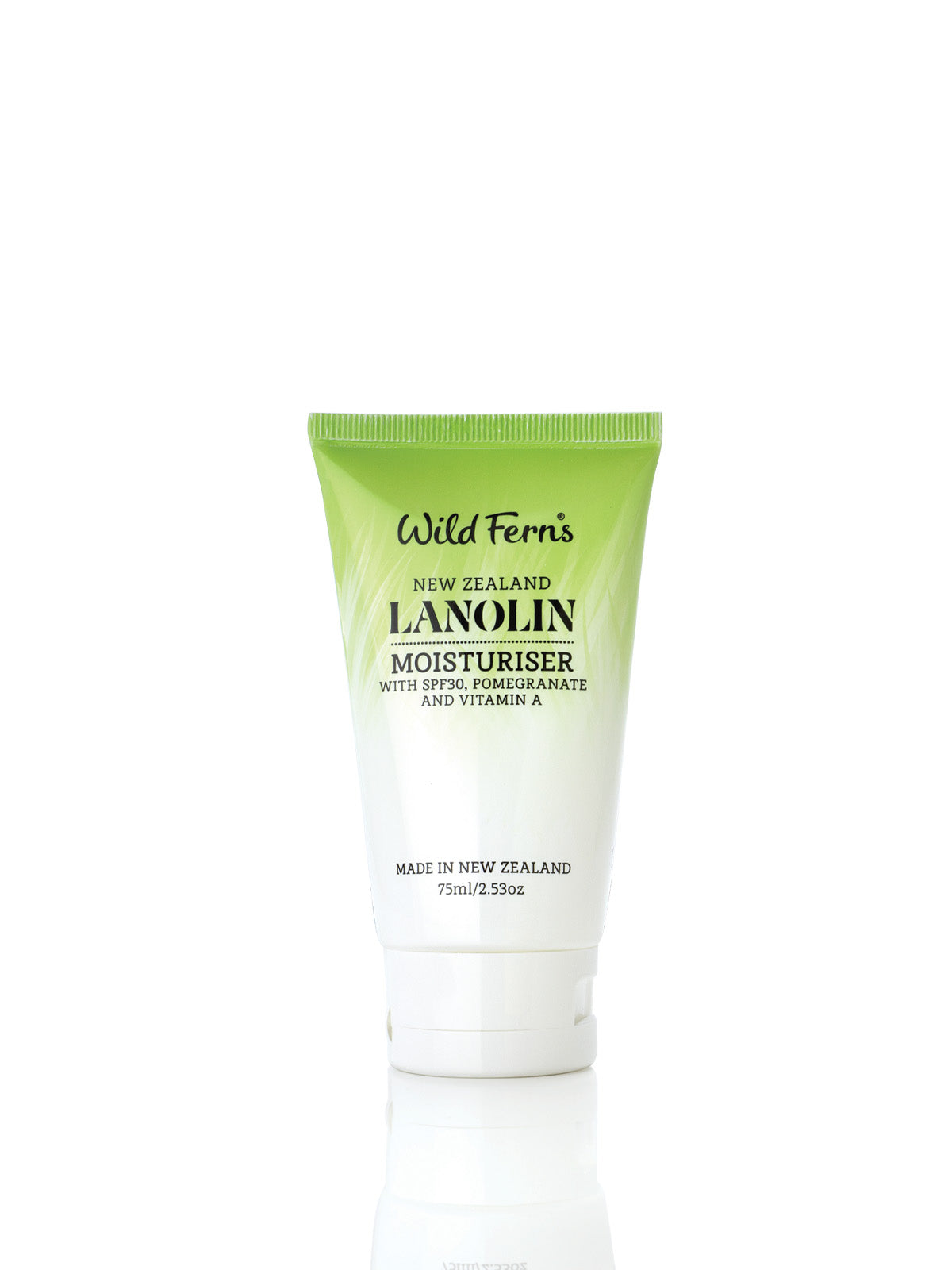 Wild Ferns Lanolin Moisturiser with SPF30, 75 ml - Main Image