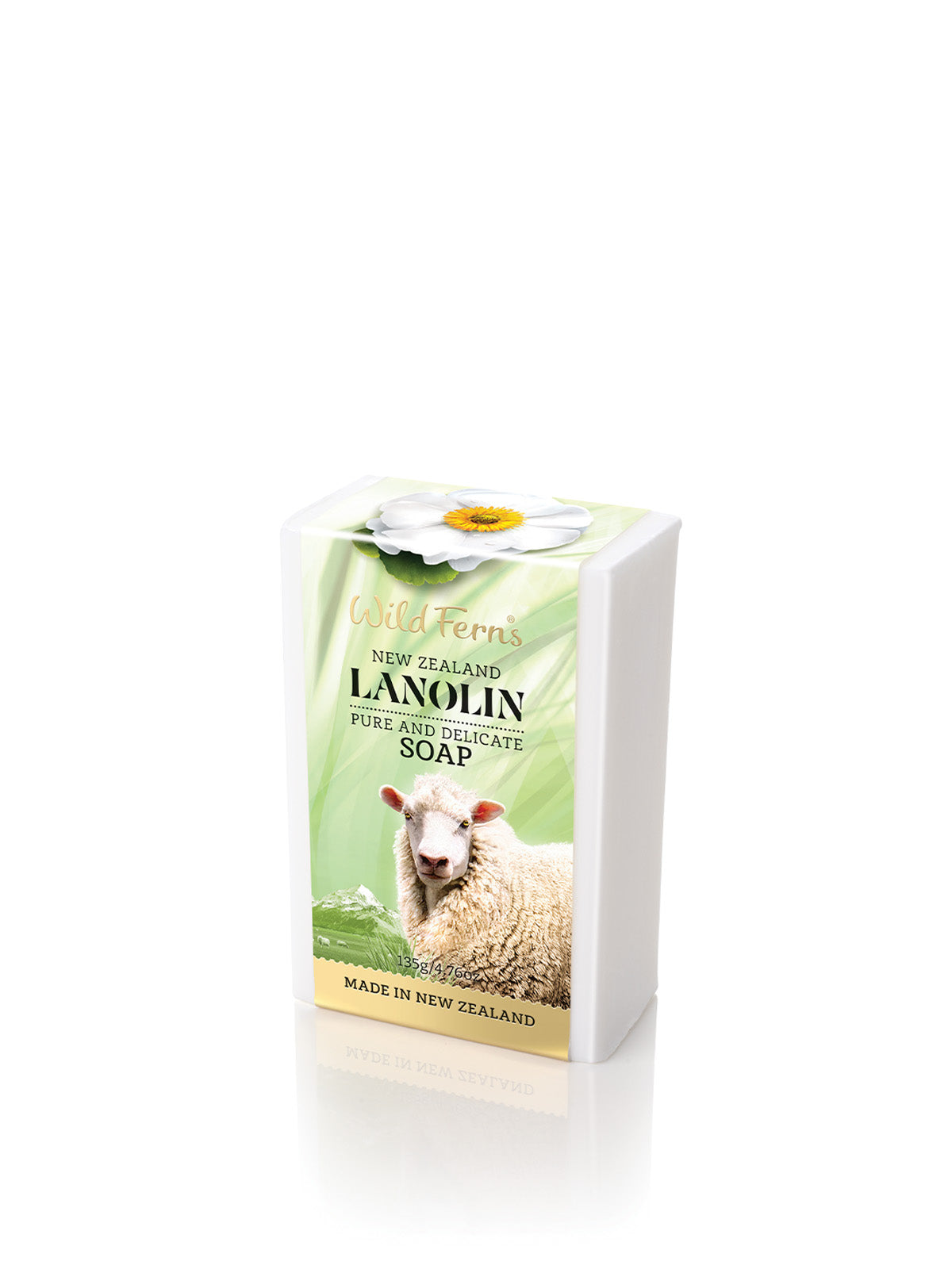 Wild Ferns Lanolin Soap, 135g - Main Image