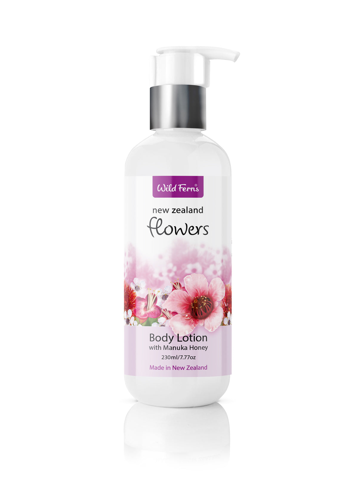 Wild Ferns Flowers Body Lotion with Manuka Honey, 230ml