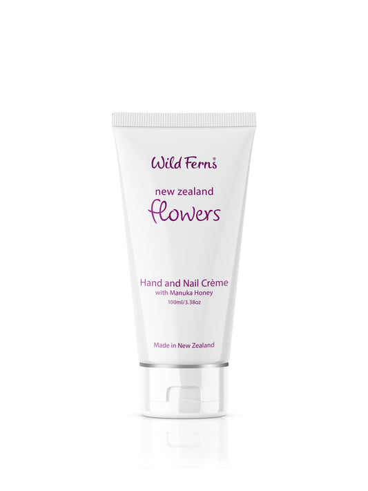 Wild Ferns Flowers Hand and Nail Crème with Manuka Honey, 100ml