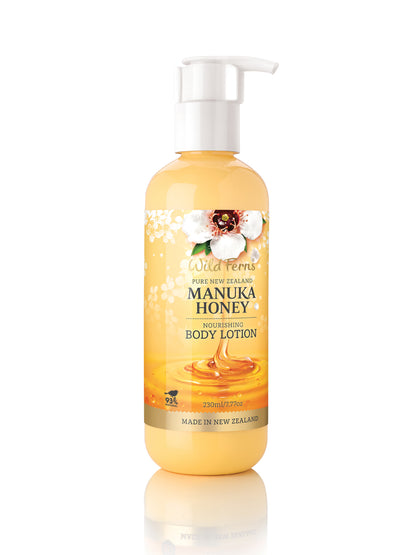Wild Ferns Manuka Honey Nourishing Body Lotion, 230ml - Main Image