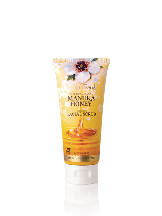 Wild Ferns Manuka Honey Refining Facial Scrub, 100ml - Main Image