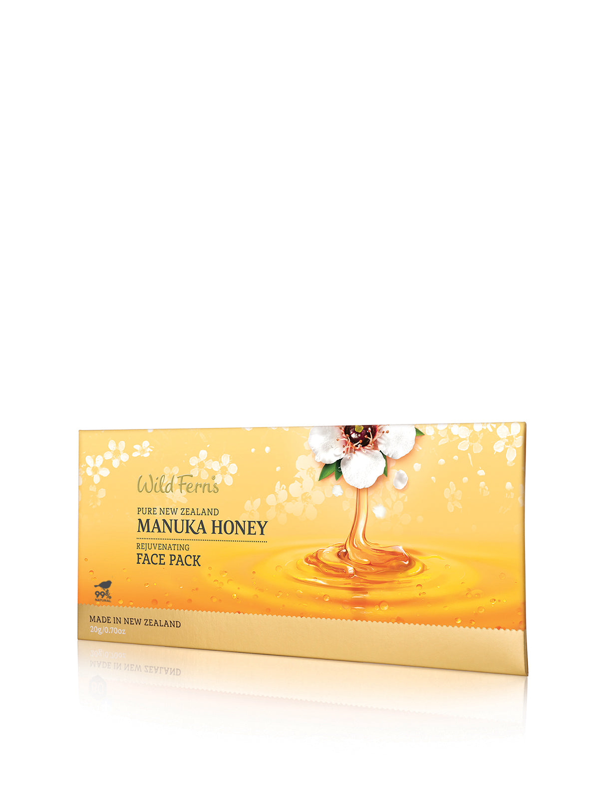 Wild Ferns Manuka Honey Rejuvenating Face Pack, 20g - Main Image