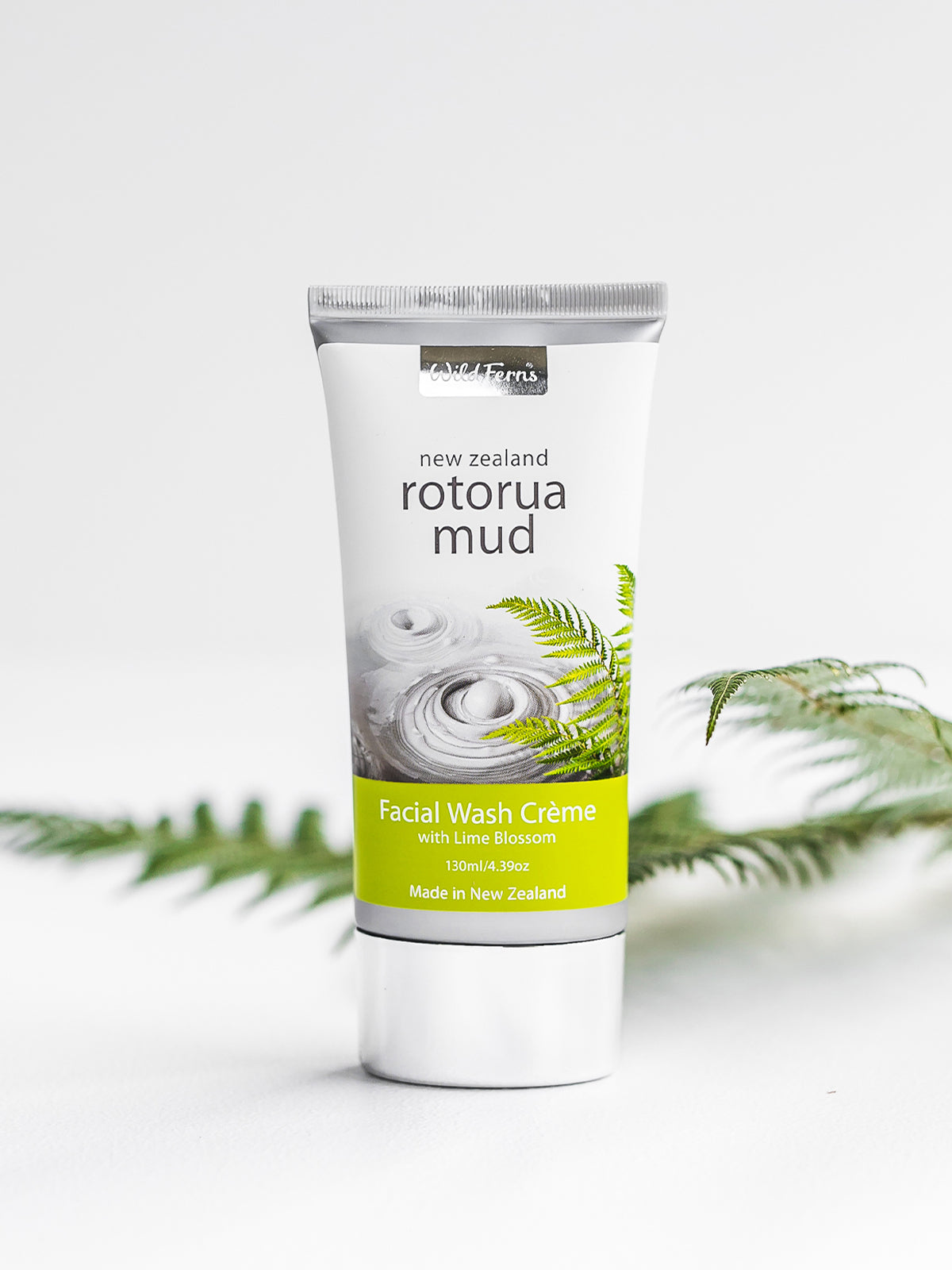 Rotorua Mud Facial Wash Crème with Lime Blossom, 130ml