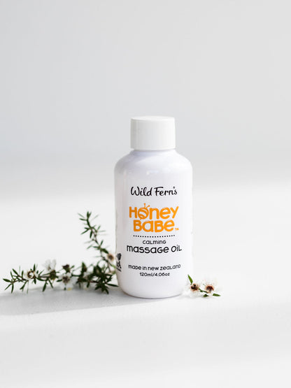 Honey Babe Calming Massage Oil, 120ml